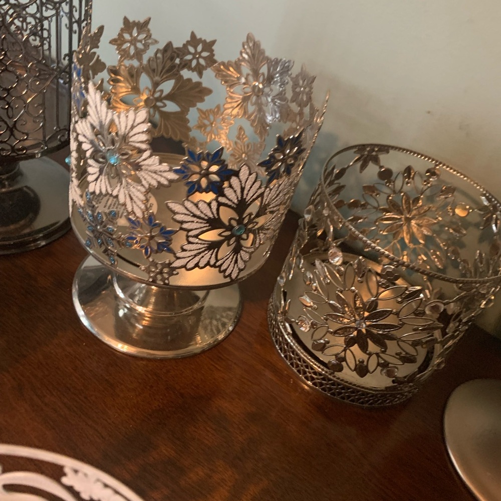 Assorted Bath and Bodywork’s Candle Holders   PICK ANY THREE - Picture 6 of 15